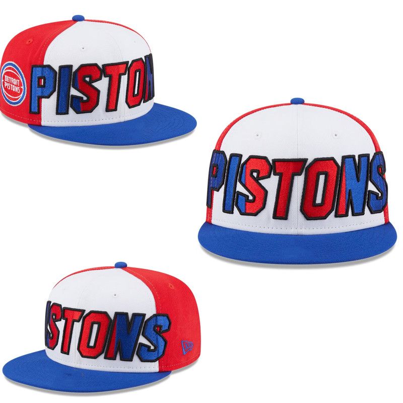 2024 NBA Detroit Pistons Hat TX20240226->->Sports Caps